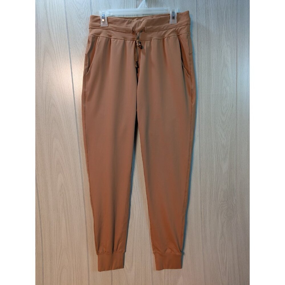 Zyia Active Joggers Size XXL Camel Tan Ascend Drawstring High Waist Stretch